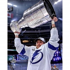 Unsigned Tampa Bay Lightning Anthony Cirelli Fanatics Authentic 2020 Stanley Cup Champions Raising Cup Photograph