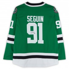 Autographed Dallas Stars Tyler Seguin Fanatics Authentic Green Fanatics Breakaway Jersey