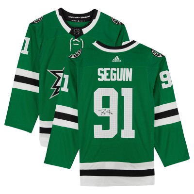 Autographed Dallas Stars Tyler Seguin Fanatics Authentic Green Adidas Authentic Jersey