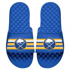Buffalo Sabres ISlide Stripe Logo Slide Sandals - Royal