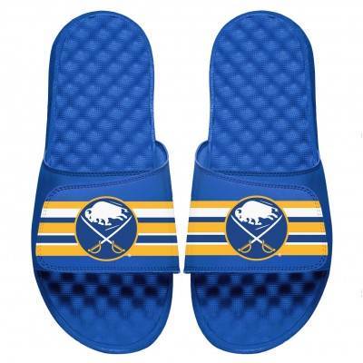 Шлепки Детские шлепки Buffalo Sabres ISlide Stripe Logo - Royal