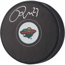 Шайба Marco Rossi Minnesota Wild Fanatics Authentic Autographed