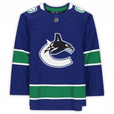 Autographed Vancouver Canucks Brock Boeser Fanatics Authentic 2019 Model Blue Adidas Authentic Jersey