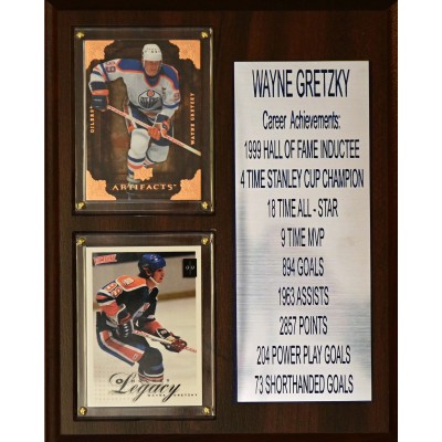 Edmonton Oilers Wayne Gretzky 8 x 10 Plaque