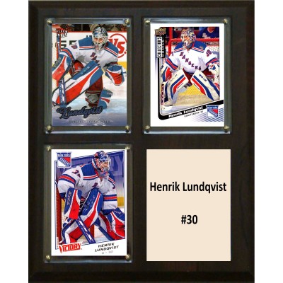 New York Rangers Henrik Lundqvist 8 x 10 Plaque
