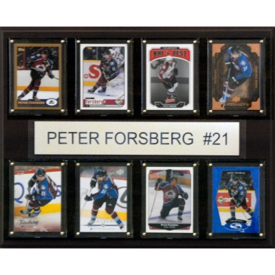 Colorado Avalanche Peter Forsberg 12 x 15 Plaque
