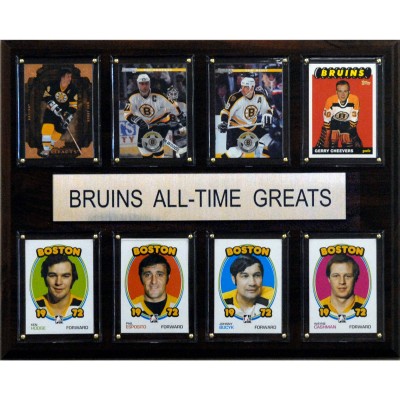Boston Bruins 12 x 15 All-Time Greats Plaque
