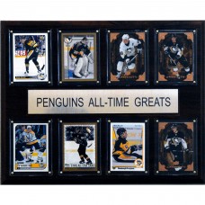 Pittsburgh Penguins 12 x 15 All-Time Greats Plaque