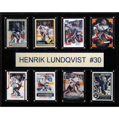New York Rangers Henrik Lundqvist 12 x 15 Plaque