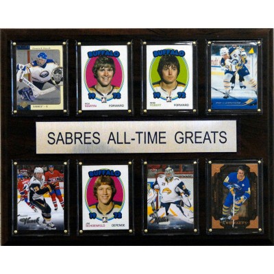 Buffalo Sabres 12 x 15 All-Time Greats Plaque