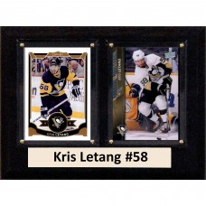 Pittsburgh Penguins Kris Letang 6 x 8 Plaque