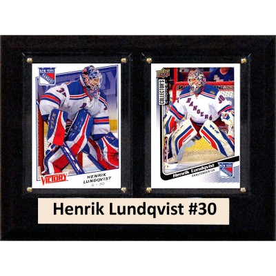 New York Rangers Henrik Lundqvist 6 x 8 Plaque