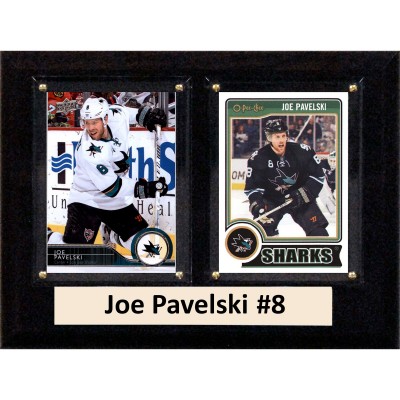 San Jose Sharks Joe Pavelski 6 x 8 Plaque