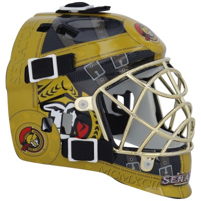 Unsigned Ottawa Senators Fanatics Authentic Franklin Sports Retro Model Replica Mini Goalie Mask