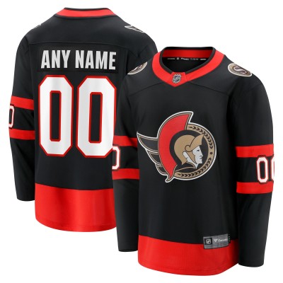 Игровая джерси Ottawa Senators 2020/21 Home Custom Breakaway - Black
