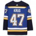 Autographed St. Louis Blues Torey Krug Fanatics Authentic Blue Adidas Authentic Jersey