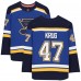 Autographed St. Louis Blues Torey Krug Fanatics Authentic Blue Fanatics Breakaway Jersey