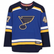 Autographed St. Louis Blues Torey Krug Fanatics Authentic Blue Fanatics Breakaway Jersey