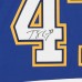 Autographed St. Louis Blues Torey Krug Fanatics Authentic Blue Fanatics Breakaway Jersey