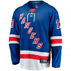 Игровая джерси Игровая джерси Alexis Lafreniere New York Rangers Home Breakaway - Blue
