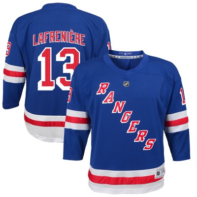 Игровая джерси Alexis Lafreniere New York Rangers Youth Home Replica- Blue