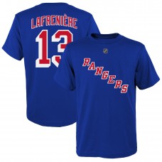 Детская футболка Alexis Lafrenière New York Rangers - Blue