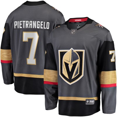 Игровая джерси Alex Pietrangelo Vegas Golden Knights Breakaway - Black