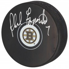 Шайба Autographed Boston Bruins Phil Esposito Fanatics Authentic