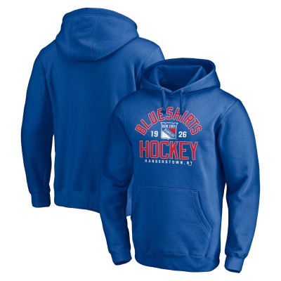 New York Rangers Blue Hometown Collection Blue Shirts Hockey Pullover Hoodie