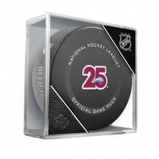 Colorado Avalanche Fanatics Authentic Unsigned Inglasco 2021 Model Official Game Puck