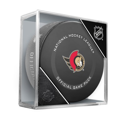 Шайба Ottawa Senators Fanatics Authentic Unsigned Inglasco 2021 Model Official Game