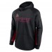 Толстовка с капюшоном Arizona Coyotes Authentic Pro Locker Room Raglan - Black - оригинальные толстовки Аризона Койотис