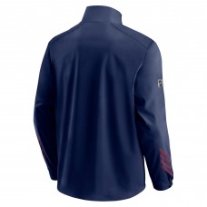 New York Rangers Authentic Pro Locker Room Rinkside Full-Zip Jacket - Navy