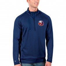 New York Islanders Antigua Generation Quarter-Zip Pullover Jacket - Royal