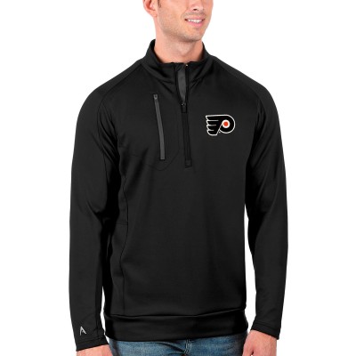 Кофта на молнии Philadelphia Flyers Antigua Generation - Black/Charcoal