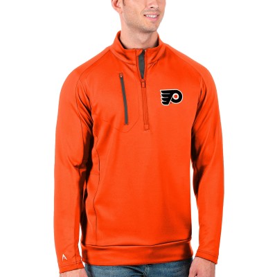 Кофта на молнии Philadelphia Flyers Antigua Generation - Orange/Charcoal