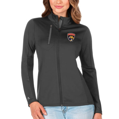 Женская куртка Florida Panthers Antigua Charcoal Generation Full-Zip