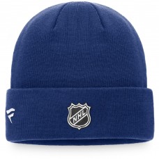 Toronto Maple Leafs Authentic Pro Locker Room Cuffed Knit Hat - Royal