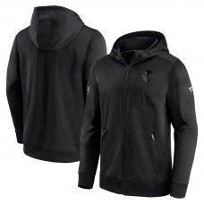 Толстовка на молнии Chicago Blackhawks Authentic Pro Travel & Training - Black