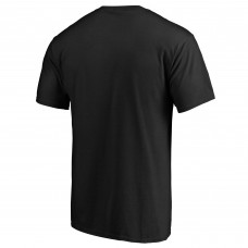 San Jose Sharks Authentic Pro Core Secondary Logo T-Shirt - Black