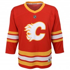 Calgary Flames Youth Home Replica Custom Jersey - Red