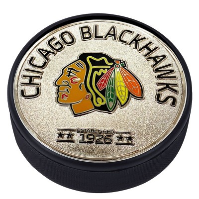 Шайба Chicago Blackhawks Medallion Collection Established