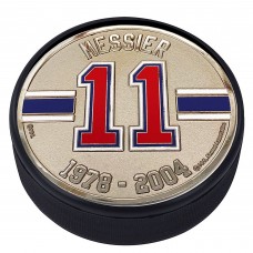 Шайба Mark Messier New York Rangers Medallion Legends Collection