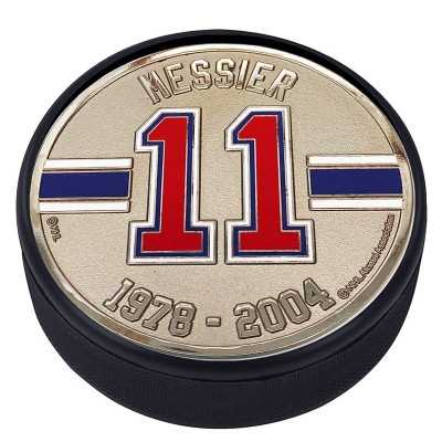 Шайба Mark Messier New York Rangers Medallion Legends Collection