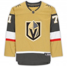 Игровая джерси Autographed Vegas Golden Knights William Karlsson Fanatics Authentic Gold Alternate Fanatics Breakaway