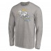 Футболка с длинным рукавом Anaheim Ducks Special Edition Primary Logo - Heather Gray
