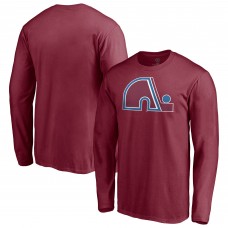 Футболка с длинным рукавом Colorado Avalanche Burgundy Special Edition Primary Logo