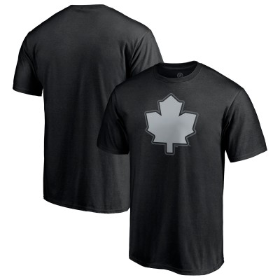 Toronto Maple Leafs Black Special Edition Secondary Logo T-Shirt