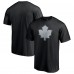 Toronto Maple Leafs Black Special Edition Secondary Logo T-Shirt