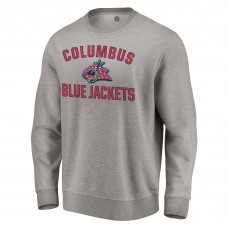 Columbus Blue Jackets Special Edition Victory Arch Pullover Sweatshirt - Heather Gray